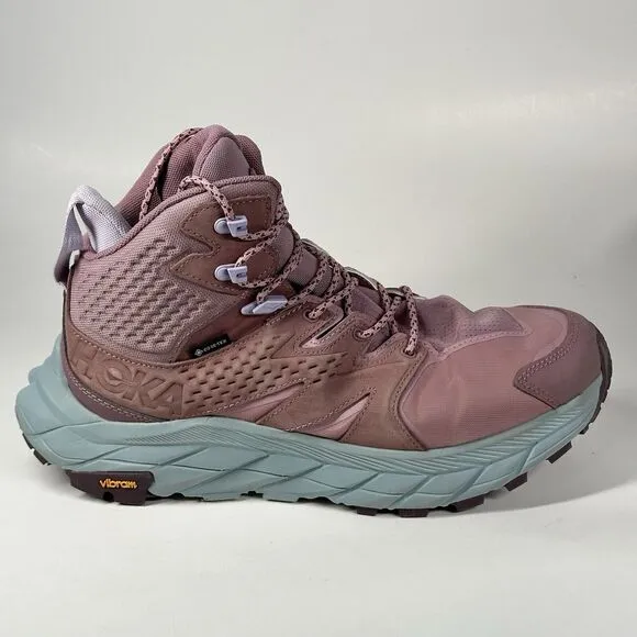 Hoka One One Anacapa Mid GTX Womens Size 11 B Hiking Shoes Purple