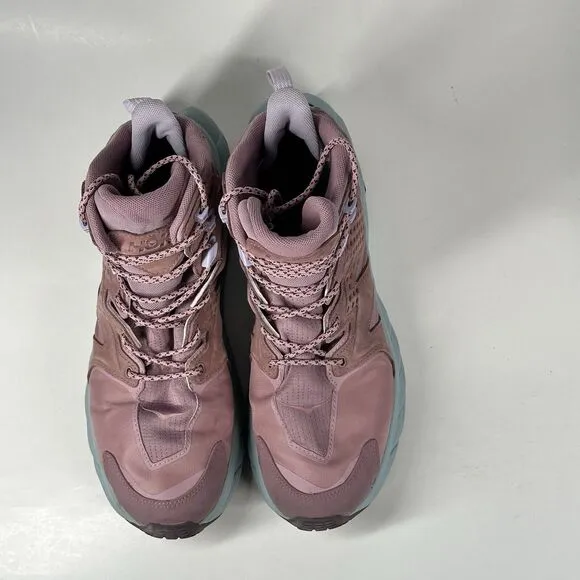 Hoka One One Anacapa Mid GTX Womens Size 11 B Hiking Shoes Purple