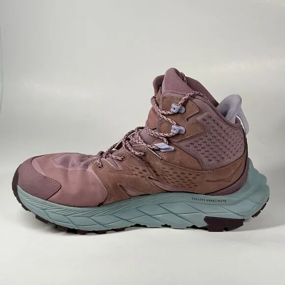 Hoka One One Anacapa Mid GTX Womens Size 11 B Hiking Shoes Purple
