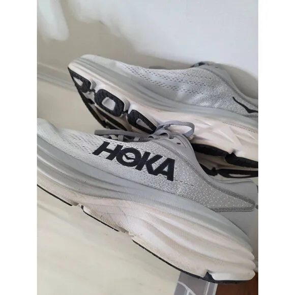 HOKA ONE ONE Bondi 8 Men's Hiking Trail Running Shoes Training Sz 12D