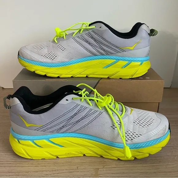 Hoka One One Clifton 6 Men Running Sneakers- SZ 12