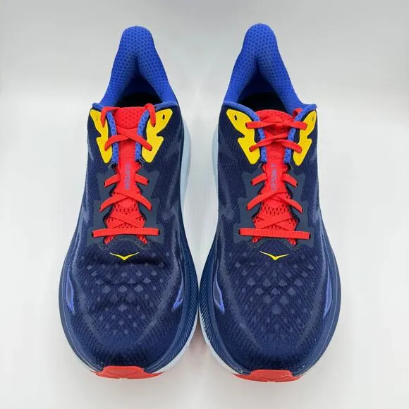 Hoka One One Clifton 9 Bellwether Blue Dazzling Blue Road-Running Sneakers 12.5