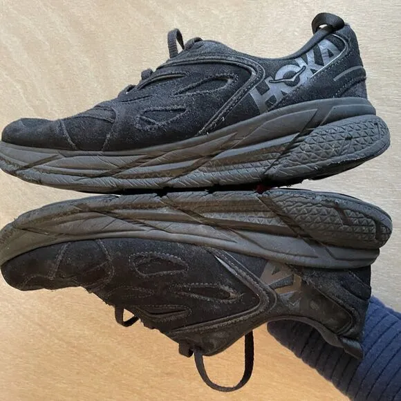 Hoka One One Clifton L Suede Sneakers