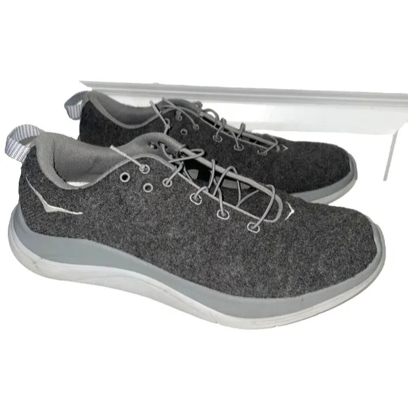 Hoka One One Hupana Flow Wool Women’s Sneakers Running Shoe Size 8.5 US/40 EU