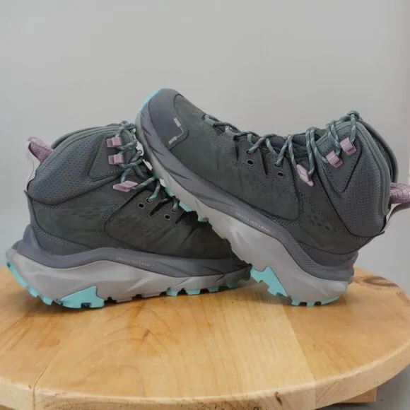 Hoka One One Kaha 2 GTX Mid Womens Size 7 Shoes Castlerock Hiking Trail NEW