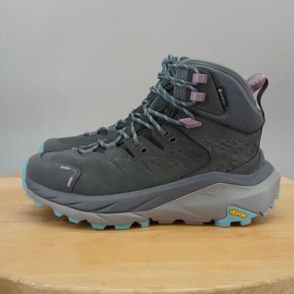 Hoka One One Kaha 2 GTX Mid Womens Size 7 Shoes Castlerock Hiking Trail NEW