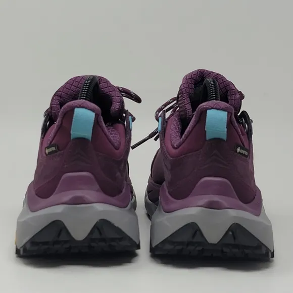 Hoka One One Kaha 2 Low GTX Womens Sz 10 Hiking Shoe Grape Wine 1123191/GWCS New