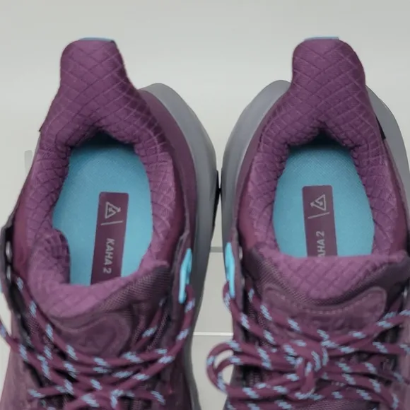 Hoka One One Kaha 2 Low GTX Womens Sz 10 Hiking Shoe Grape Wine 1123191/GWCS New