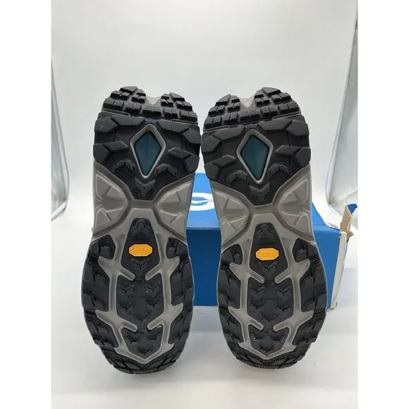 Hoka One One Kaha 2 Mid GTX Hiking Leather Blue Shoes 1123155 BCBGR Men's 14 New