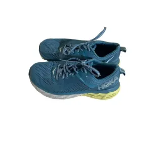 Hoka One One Men's Running Training Sneakers Blue Green - 8
