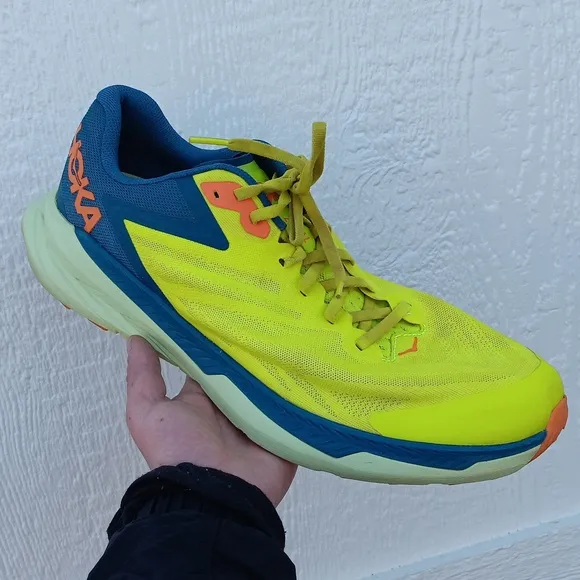 Hoka one one zinal trail athletic sneakers running shoes mens 13