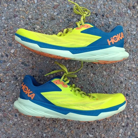 Hoka one one zinal trail athletic sneakers running shoes mens 13