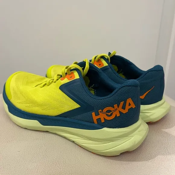 Hoka One One Zinal Vibram Lace Up Running Sneakers Mens Size 7.5