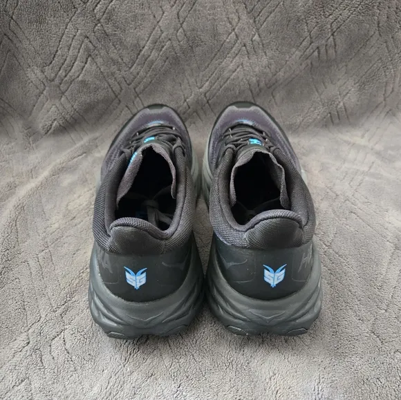 Hoka Speedgoat 5 GTX Hiking Trail Shoes Mens Sz 10.5D Black Outdoor Sneakers.