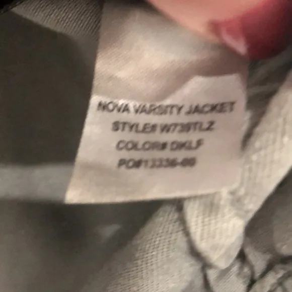 Hudson Nova Varsity Jacket NWOT Size Small