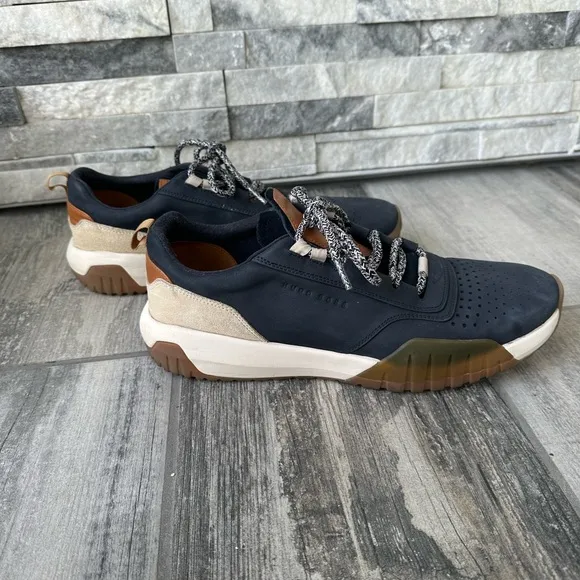HUGO BOSS Men's Storm Running Navy  Sneakers Size 44