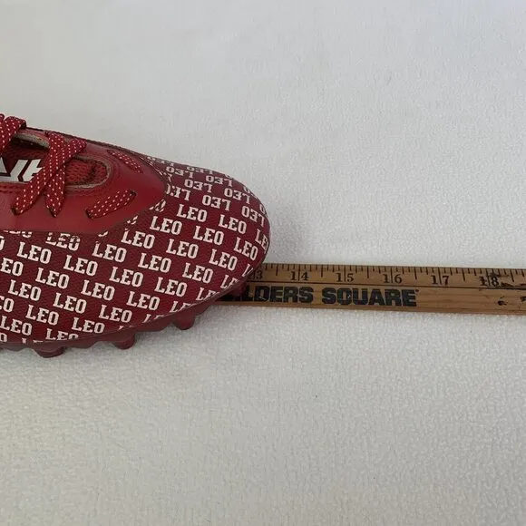 Indiana Hoosiers Game Issued Football Cleats Shoes Adidas Red Size 15 New
