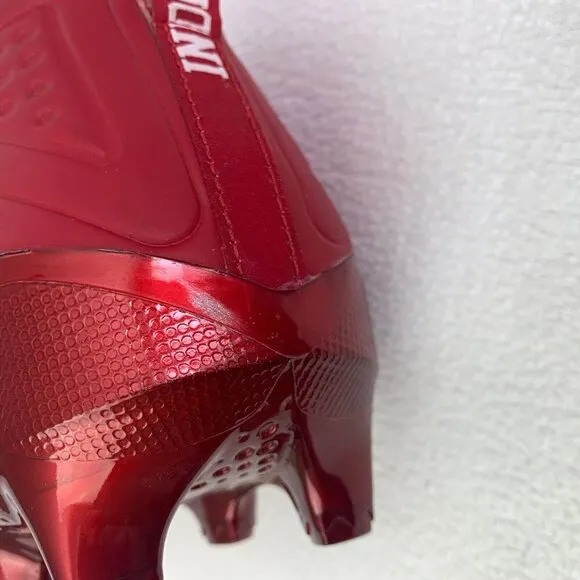 Indiana Hoosiers Game Issued Football Cleats Shoes Adidas Red Size 15 New
