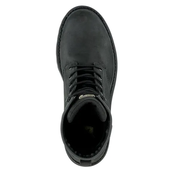 Irish Setter Mesabi Black Waterproof Leather Safety Toe Logger Boot 83836 Sz 9.5