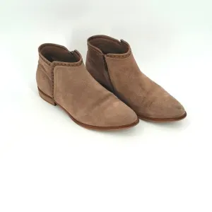 ITALEAU Miralda Ankle Boots Booties Size 9 Suede Water Resistant Made in Italy