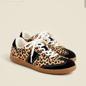 J. Crew J.Crew field sneakers in calf hair