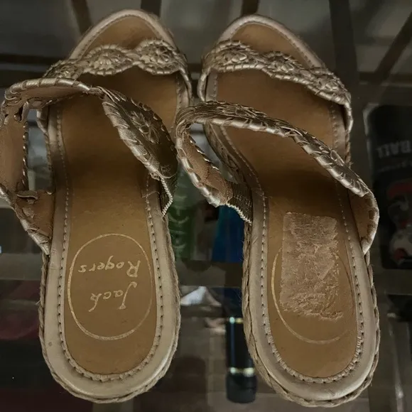Jack Rogers Women's Tan Sandals size 5.5
