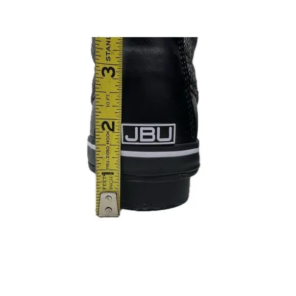 Jambu Black Herringbone Chilly Water Resistant Duck Boot 9.5M