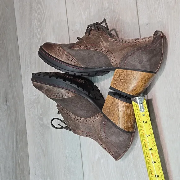 Jambu Women &quot;Like New &quot; San fran Ankle Distressed Leather Boots shoes sz 9