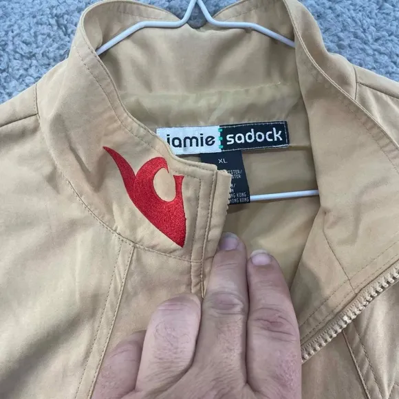 Jamie Sadock Jacket Golf Pickleball Tennis Fashion On Trend Designer Western XL
