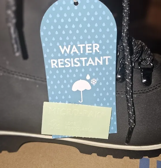 JBU by Jambu Black Water Resistant Boots