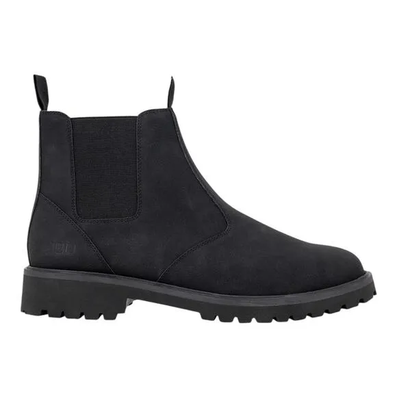 JBU Men's Kai Slip &amp; Water-Resistant Chelsea Boots Black Size 12