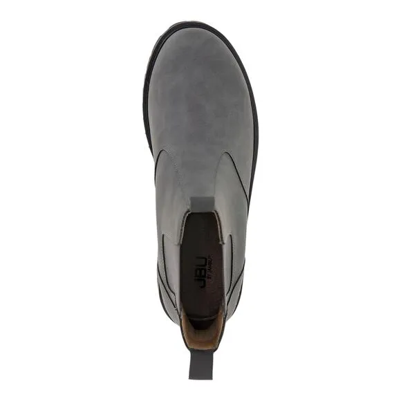 JBU Men's Kai Slip &amp; Water-Resistant Chelsea Boots Gray Size 12