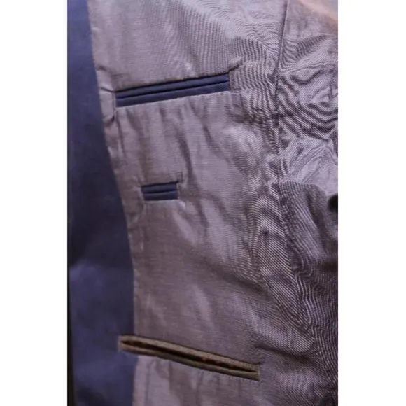 JCrew $218 Men's Ludlow 1 Button Chino Sportcoat M Cove Blue Jacket
