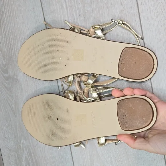 J.Crew Women Leather Tassel Sandals shoes sz 10