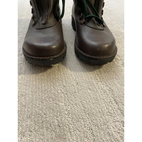Jim Green Razorback Boots Lace-Up Water Resistant Full Grain Leather Sz 12.5