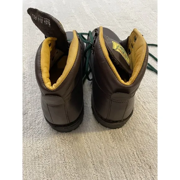 Jim Green Razorback Boots Lace-Up Water Resistant Full Grain Leather Sz 12.5