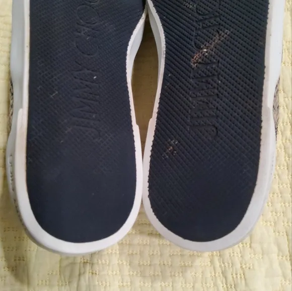 Jimmy Choo Demi Woven Skate Flat Shoes Size 41/11