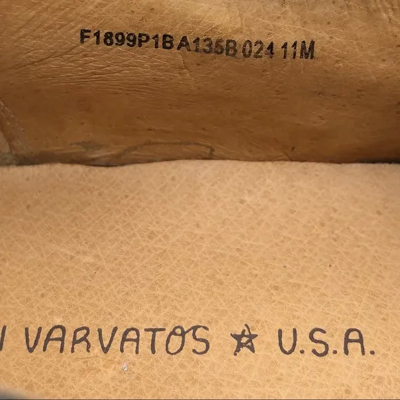 John Varvatos ⭐ USA Leather Slip On Shoes Size 11