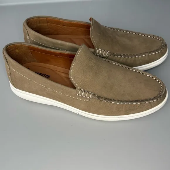 Johnston &amp; Murphy Men’s Size 8 Brannon Venetian Shoes‎ Casual Shoes Nwot