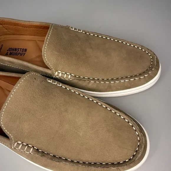 Johnston &amp; Murphy Men’s Size 8 Brannon Venetian Shoes‎ Casual Shoes Nwot