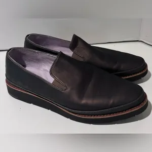 Johnston &amp; Murphy Paulette  Memory Foam Slip-On Oxfords Loafers in Bronze Size 9