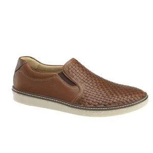 Johnston &amp; Murphy Allister Slip-On Men's Shoes Size 8.5 M - Brown