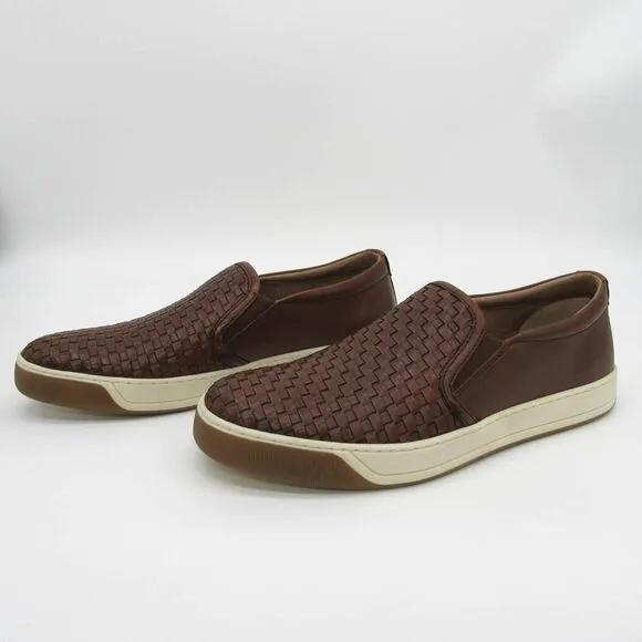 Johnston &amp; Murphy Allister Slip-On Men's Shoes Size 8.5 M - Brown