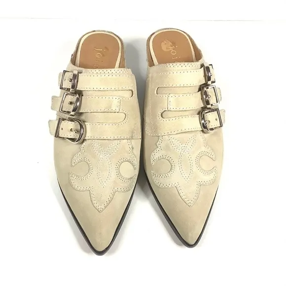 Joie | cabery mules pointed toe slip on shoes