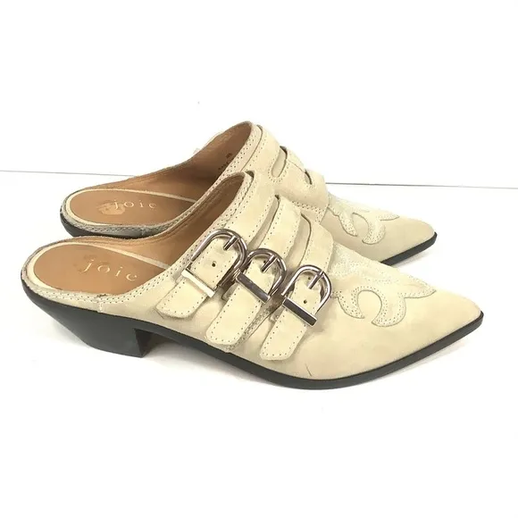 Joie | cabery mules pointed toe slip on shoes