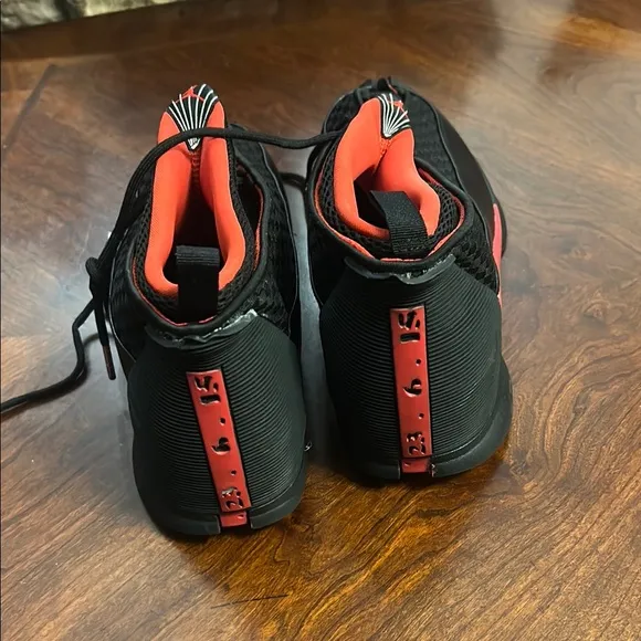 Jordan 15 red and black
