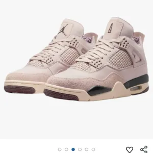 Jordan Pink and Gray Sneakers Air Cushion