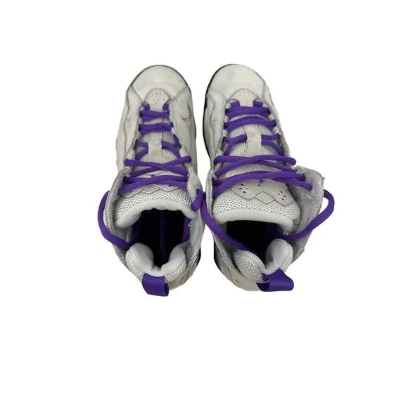 Jordan Shoes Nike Air Jordan True Flight Grey Purple Sneakers Size Youth 4.5