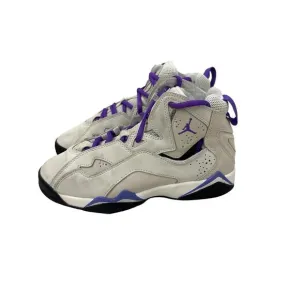 Jordan Shoes Nike Air Jordan True Flight Grey Purple Sneakers Size Youth 4.5