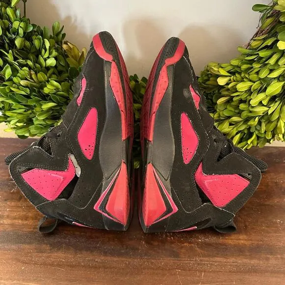 Jordan True Flight GG Black Sport Fuchsia Basketball Shoes 4.5Y‎